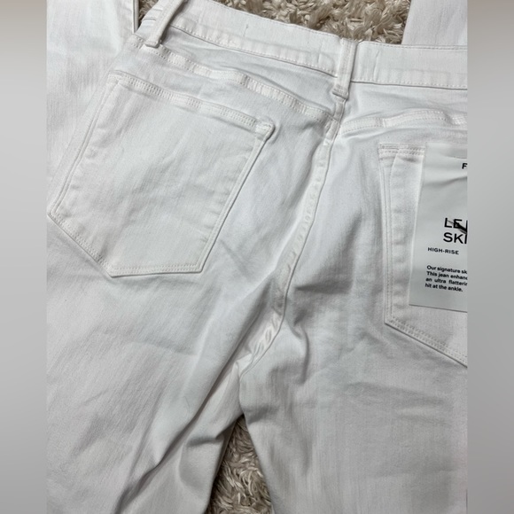 NWT Frame Le High Skinny in Blanc size 31 - Picture 7 of 8